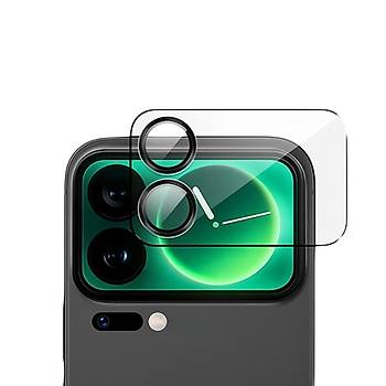 9H Sertlik �izilmez Temperli Cam Xiaomi 17 Pro Max Uyumlu Kamera Lens Koruyucu