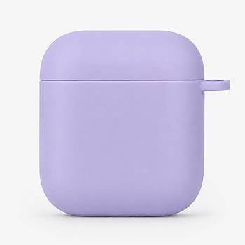 AirPods 1 ve AirPods 2 Uyumlu Silikon Koruyucu K�l�f Yumu�ak Esnek Kulakl�k Kutusu Koruma Kab�