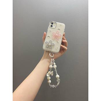 Iphone Uyumlu �i�ekli K�l�f 
