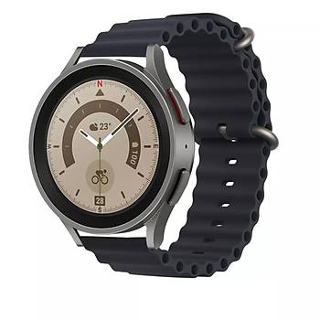 Huawei Watch Gt/gt2/gt2 Pro/gt3/gt3 Pro/haylou Ls05 Uyumlu 46Mm Silikon Kordon Ocean Kay��