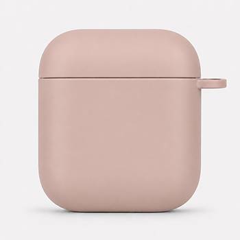 AirPods 1 ve AirPods 2 Uyumlu Silikon Koruyucu K�l�f Yumu�ak Esnek Kulakl�k Kutusu Koruma Kab�