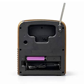 NS 7211-BT Nostaljik Radyo Bluetooth Hoparl�r (SD Kart ve USB Giri�li )