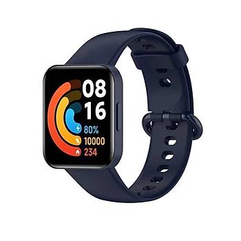 Redmi Watch Lite 2 Ak�ll� Saat Uyumlu Sportif Silikon Kordon/Kay��