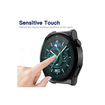 Huawei Watch Gt3 Pro 46mm 360 Tam Koruma Silikon K�l�f