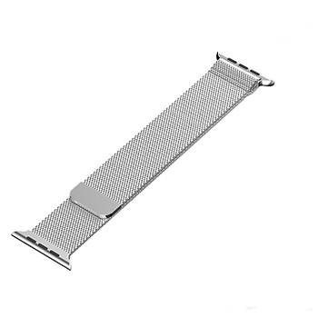 Apple Watch 2 3 4 5 6 Se Nike 38mm 40mm Uyumlu  Kay�� Milano Loop Metal �rg� Kordon