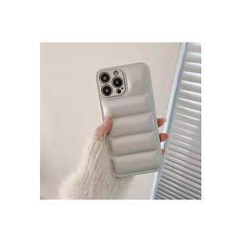 Iphone 12 Pro Max Uyumlu �i�me K�l�f Puffer Case Tam Koruma