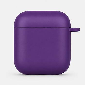 AirPods 1 ve AirPods 2 Uyumlu Silikon Koruyucu K�l�f Yumu�ak Esnek Kulakl�k Kutusu Koruma Kab�