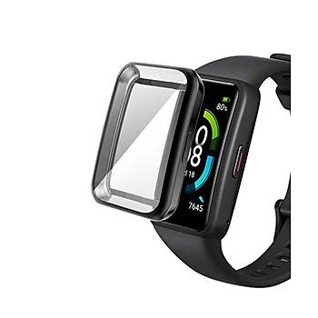 Huawei Watch Fit 2 Ak�ll� Saat Uyumlu Silikon Kasa Ekran Koruyucu