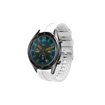 Huawei Gt  Gt 2 Honor Magic Watch Uyumlu 2 46mm Ak�ll� Saat Silikon Kordon Siyah