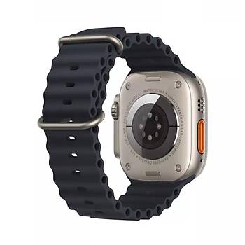 Apple Watch Ultra 49MM Uyumlu Ocean Kordon Silikon Kay��