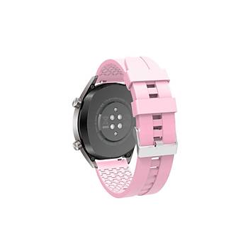 Huawei Gt  Gt 2 Honor Magic Watch Uyumlu 2 46mm Ak�ll� Saat Silikon Kordon Siyah