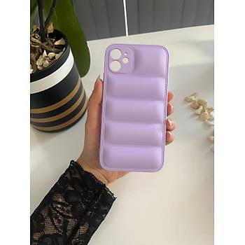 Iphone 13 Uyumlu �i�me K�l�f Puffer Case Tam Koruma