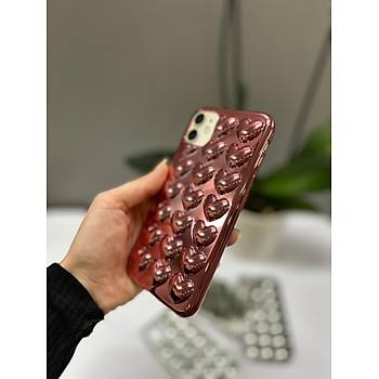 Kalpli Kabartmal� �phone K�l�f Rose