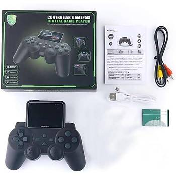 Dahili Renkli Ekranl� 500 Retro Oyunlu �arjl� Tv Uyumlu El Atarisi Oyun Konsolu