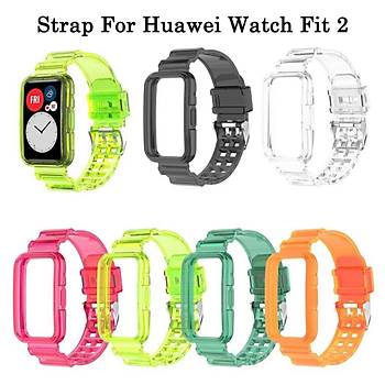 Huawei Watch Fit 2 Spor Silikon Kordon