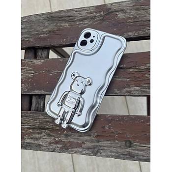 Iphone Uyumlu Kaws Standl� Zigzagl� Puff K�l�f G�m��