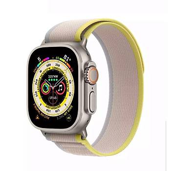 Apple Watch 2 3 4 5 6 7 8 Se Ultra Serisi 42 MM/ 44 MM / 45MM /49MM Uyumlu Trail Loop Kordon 
