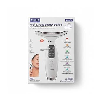 LED I��kl� Boyun ve Y�z S�k�la�t�r�c� Masaj Cihaz� (K�r���kl�k Kar��t�)