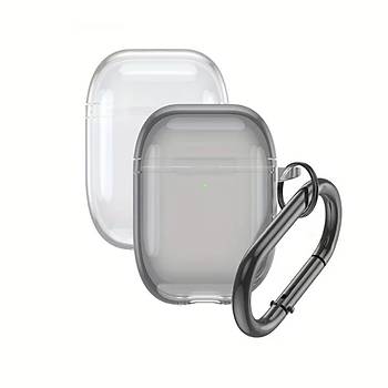 Airpods 1. ve 2. Nesil Uyumlu Transparan Koruma K�l�f�