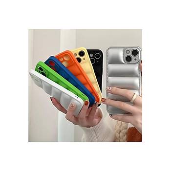 Iphone 12 Pro Uyumlu �i�me K�l�f Puffer Case Tam Koruma