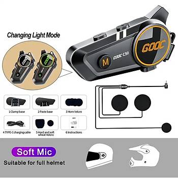 Motosiklet Kask Bluetooth Kulakl�k Intercom Motor Kask Kulakl��� Su Ge�irmez