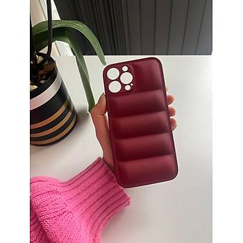 Iphone 13 Pro Max �i�me K�l�f Puffer Case Tam Koruma