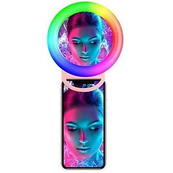 �arjl� Aynal� Rgb Renkli Ring Light Selfie I����