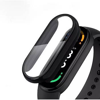 Xiaomi Mi Band 5 Uyumlu Ekran Ve Kasa Koruyucu K�l�f 360 Tam Koruma