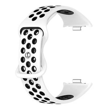 Mi Band 8 Pro / Mi Band 9 Pro Uyumlu Delikli Silikon Kordon/Kay��