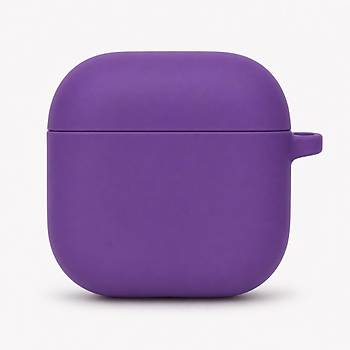 AirPods 4 Uyumlu Silikon Koruyucu K�l�f Yumu�ak Esnek Kulakl�k Kutusu Koruma Kab�