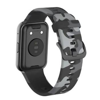 Huawei Watch Fit Desenli Silikon Kordon