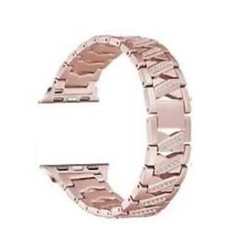 Apple Watch 1 2 3 4 5 6 Se 38/40 mm Uyumlu Paslanmaz �elik Ta�l� Kordon Kay��