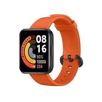 Redmi Watch / Redmi Watch Lite Ak�ll� Saat Uyumlu Sportif Silikon Kordon/Kay��