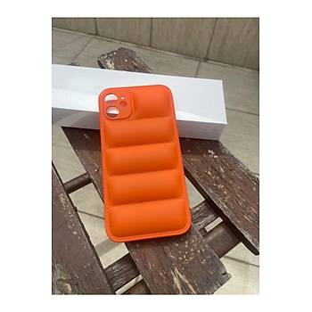 Iphone 12 Uyumlu �i�me K�l�f Puffer Case Tam Koruma