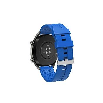 Huawei Gt  Gt 2 Honor Magic Watch Uyumlu 2 46mm Ak�ll� Saat Silikon Kordon Siyah