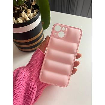 Iphone 13 Uyumlu �i�me K�l�f Puffer Case Tam Koruma