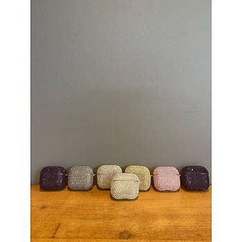 Airpods Uyumlu Alt�n Sar� Ta�l� 