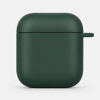 AirPods 1 ve AirPods 2 Uyumlu Silikon Koruyucu K�l�f Yumu�ak Esnek Kulakl�k Kutusu Koruma Kab�