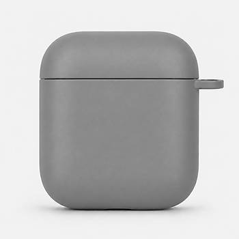 AirPods 1 ve AirPods 2 Uyumlu Silikon Koruyucu K�l�f Yumu�ak Esnek Kulakl�k Kutusu Koruma Kab�