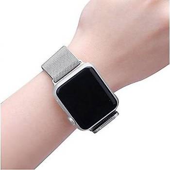 Apple Watch 2 3 4 5 6 Se Nike 38mm 40mm Uyumlu  Kay�� Milano Loop Metal �rg� Kordon