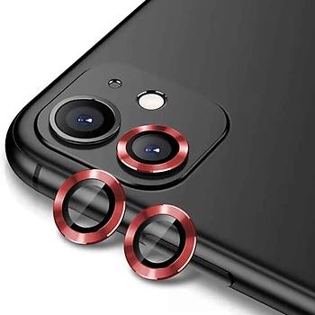 iPhone 11 ve iPhone 12 / 12 Mini Uyumlu Kamera Lens Koruyucu