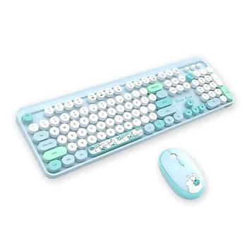 Kablosuz Klavye Ve Mouse Seti (Notebook Pc Uyumlu 104 Tu�lu)