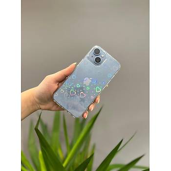 Iphone Uyumlu �effaf Hologram Kalpli K�l�f
