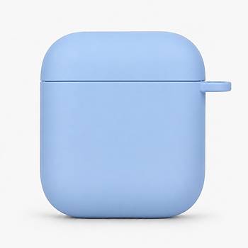 AirPods 1 ve AirPods 2 Uyumlu Silikon Koruyucu K�l�f Yumu�ak Esnek Kulakl�k Kutusu Koruma Kab�