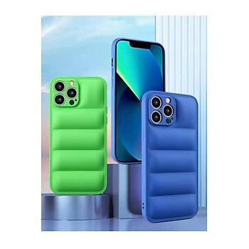 Iphone 12 Pro Uyumlu �i�me K�l�f Puffer Case Tam Koruma