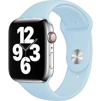 Apple Watch Seri 8 7 6 5 4 3 2 Se Ultra 42MM / 44MM / 45MM / 49MM Uyumlu Spor Silikon Kordon
