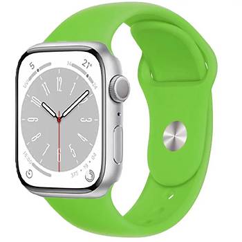 Apple Watch Seri 8 7 6 5 4 3 2 Se Ultra 42MM / 44MM / 45MM / 49MM Uyumlu Spor Silikon Kordon