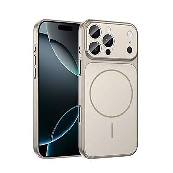 iPhone 14 Pro Max Uyumlu AG Glass Koruyucu K�l�f (iPhone 17 Pro Max G�r�n�ml�)