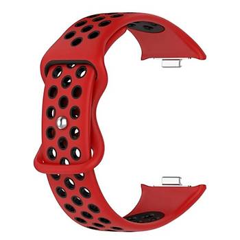 Mi Band 8 Pro / Mi Band 9 Pro Uyumlu Delikli Silikon Kordon/Kay��