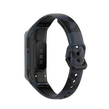 Samsung Galaxy Fit 2 Ak�ll� Bileklik Uyumlu Desenli Kordon Uyumlu